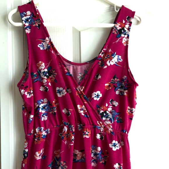 Casual Floral Pink Summer Dress - Picture 4 of 7